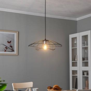 Tel 6500 függőlámpa Ø50cm fekete kép