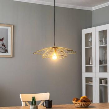 Tel 6503 Ø50cm függő lámpa fekete antik kép