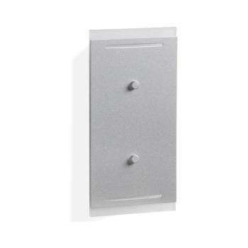 Telefunken 307704TF - LED Kültéri fali lámpa 2xLED/3W/230V IP44 ezüst 307704TF kép