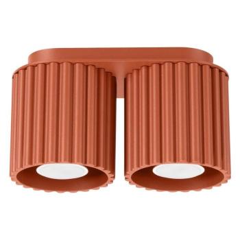 Terrakotta színű fém spotlámpa 10x21 cm Zora – Sollux kép