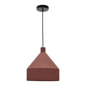 Terrakotta színű függőlámpa fém búrával ø 30 cm Peralta – Kave Home kép
