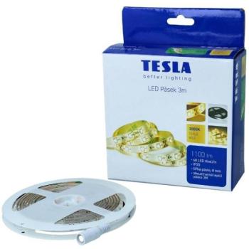 Tesla 60LED/ m, 3m + 1,5m, 8mm, 3000K, SMD2835, IP20 kép