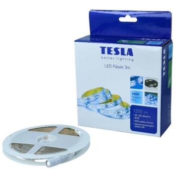 Tesla 60LED/ m, 3m + 1,5m, 8mm, 6500K, SMD2835, IP20 kép