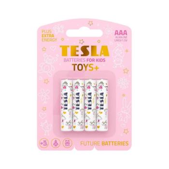 Tesla Batteries - 4 db Alkáli elem AAA TOYS+ 1,5V 1300 mAh 8594183397825 kép