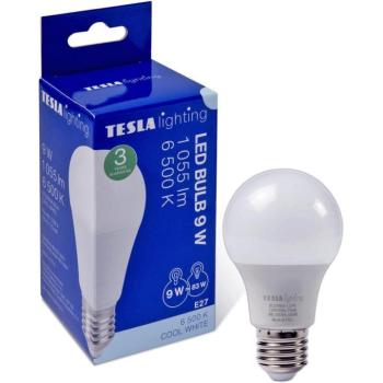 TESLA LED BULB E27, 9,5 W, 1055 lm, 6500 K, hideg fehér