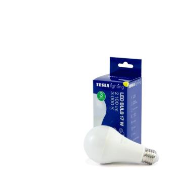 Tesla - LED izzó BULB E27, 17W, 230V, 2100lm, 25 000h, 3000K meleg fehér 220° kép