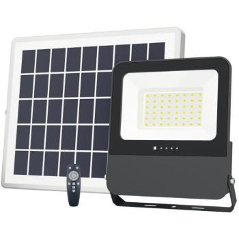 Tesla LED, napelemes, mikrohullámú érzékelővel, 10 W, 1000 lm, 3,2 V, CCT, 90° kép