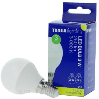 TESLA mini BULB 3W E14 kép
