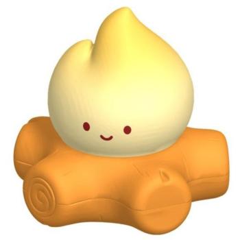 TESLA Szilikon éjszakai fény - tábortűz kép