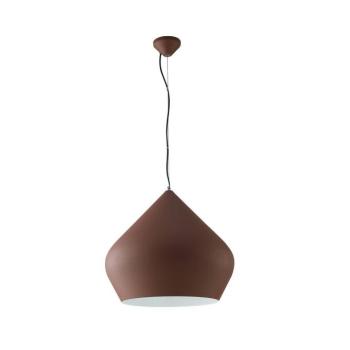 Tholos lógó lámpa, bronzszínű/fehér, Ø 52 cm, fém kép