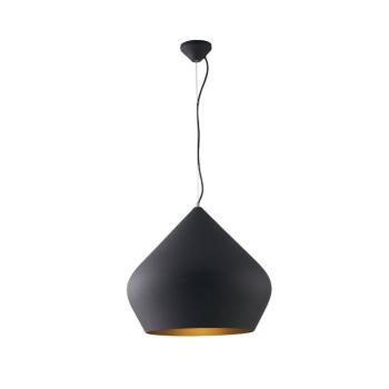 Tholos lógó lámpa, fekete/arany színű, Ø 52 cm, fém kép