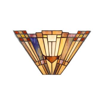 Tiffany-stílusú fali lámpa Esmea kép