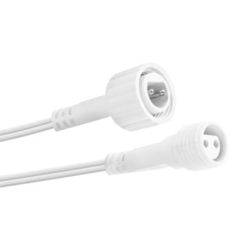 Toldókábel – LED-es fényfüzérekhez – IP44 – 5 m – fehér