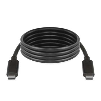 Töltő- és adatkábel 2.0 USB-C, USB-C, 1 m, fekete, EMOS, SM7028BL kép
