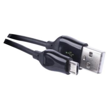 Töltő- és adatkábel USB-A 2.0, micro USB-B 2.0, Quick Charge, 1 m, fekete, EMOS, SM7004B kép