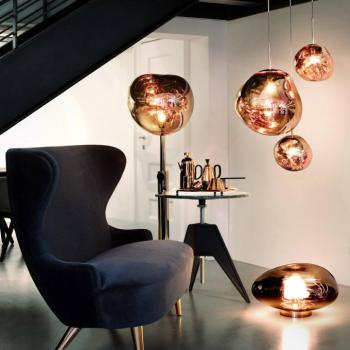 Tom Dixon állólámpa Melt, réz színű, magasság 165 cm, acél kép