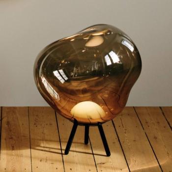 Tom Dixon LED akkumulátoros teraszlámpa Melt large, bronz színű