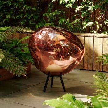 Tom Dixon LED akkumulátoros teraszlámpa Melt large, rézszínű kép