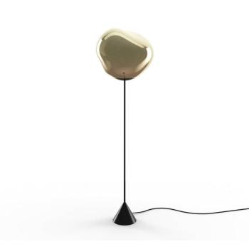 Tom Dixon LED álló lámpa Melt Cone Slim, bronz, hálózati adapter kép