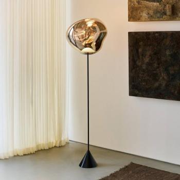 Tom Dixon LED álló lámpa Melt Cone Slim, rézszínű, Euro kép