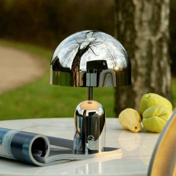 Tom Dixon LED asztali lámpa Beat, alumínium színű, magasság 53 cm kép