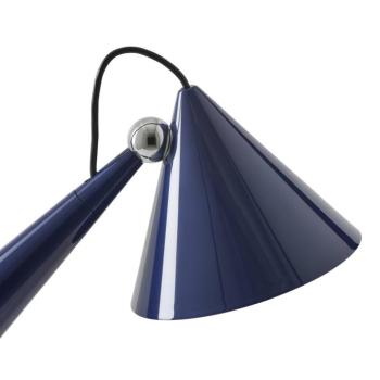 Tom Dixon LED tölthető asztali lámpa Pose, indigo, magasság 25 cm kép