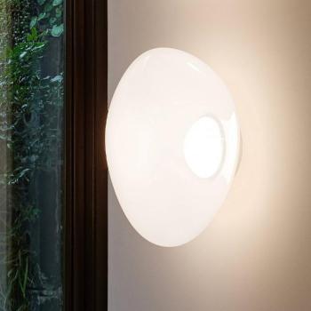 Tom Dixon LED fali lámpa Melt, Ø 50 cm, opál/arany színű kép