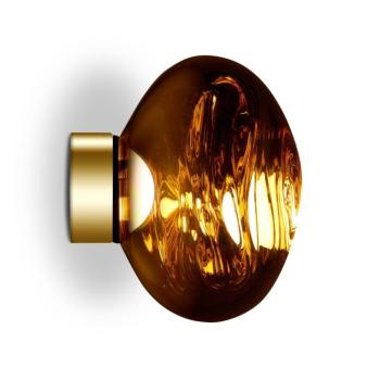 Tom Dixon LED fali lámpa Melt Surface Mini, 30 cm, arany kép