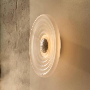 Tom Dixon LED fali világítás Press Sphere, matt, Ø 35 cm kép