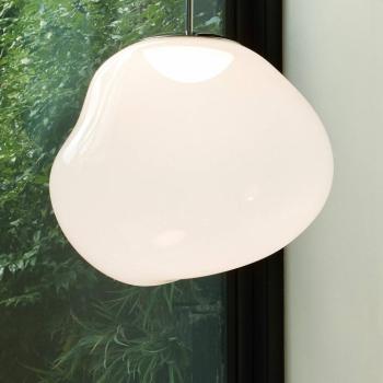 Tom Dixon „Melt” LED lógó lámpa, Ø 28 cm, opál/arany színű kép