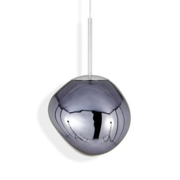 Tom Dixon Melt Mini LED lógó lámpa, Ø 28 cm, füstös kép