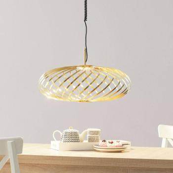 Tom Dixon Spring Small függő lámpa Ø 56 cm sréz kép