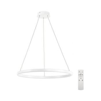 Top Light - LED Dimmelhető csillár zsinóron LED/30W/230V fehér + távirányítás Saturn 70BZ RC kép