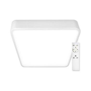 Top Light - LED Dimmelhető mennyezeti lámpa LED/51W/230V négyzet fehér + távirányító Metal H 40B RC kép