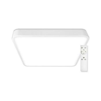 Top Light - LED Dimmelhető mennyezeti lámpa LED/60W/230V szögletes fehér + távirányító Metal H 60B RC kép