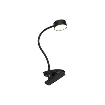 Top Light-LED érintéses, dimmeres asztali csipeszes lámpa BELLA LED/4,8W/5V 3000-6500K fekete Bella KL C kép