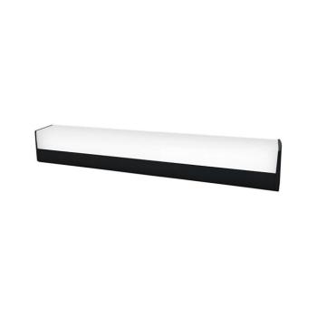 Top Light - LED Fürdőszobai fali lámpa LED/7W/230V IP44 fekete Dakota C