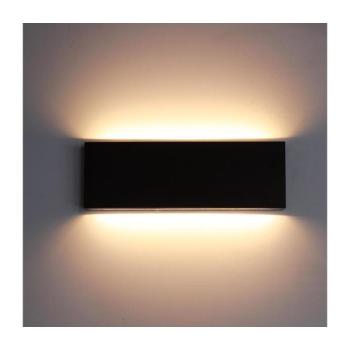 Top Light - LED Kültéri fali lámpa LED/12W/230V IP65 fekete Obligo C
