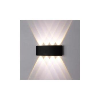 Top Light - LED Kültéri fali lámpa RAY LED/8W/230V IP44 4000K fekete Ray C kép