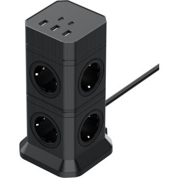 Toprek USB Vertical Power Strip TP-VE5U8E kép