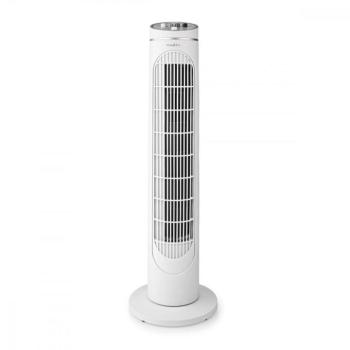 Tower Fan | 3-sebességes | Oszcilláló | 45 W | Automatikus kikapcsolás időzítő | Fehér kép