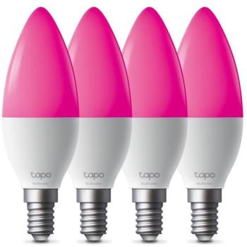 TP-Link Tapo L430C Smart E14 (4-pack) kép