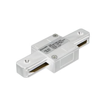 Track light sín adapter , 1 fázisú , 2 pólusú , I típus , fehér , Elmark kép