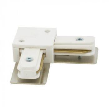 Track light sín adapter , 1 fázisú , 2 pólusú , L típus , fehér , Strühm kép