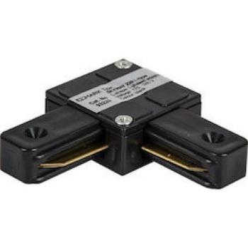 Track light sín adapter , 1 fázisú , 2 pólusú , L típus , fekete kép