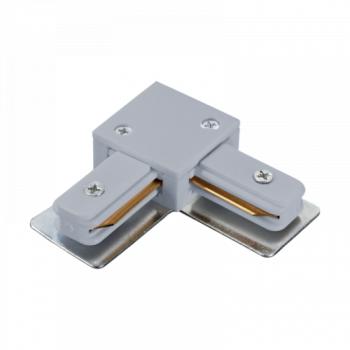 Track light sín adapter , 1 fázisú , 2 pólusú , L típus , szürke kép