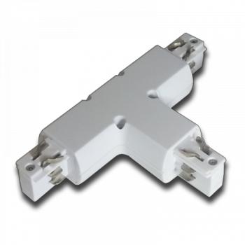 Track light sín adapter , 3 fázisú , 4 pólusú , T típus , fehér , V-tac kép