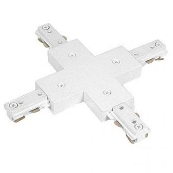 Track light sín adapter , 3 fázisú , 4 pólusú , X típus , fehér kép