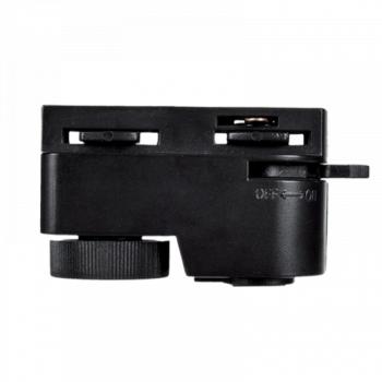 Track light sín adapter függesztékek csatlakoztatására , 1 fázisú , 2 pólusú , fekete kép