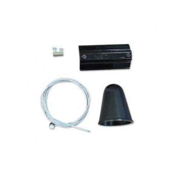 Track light sín függeszték szett , 3 fázisú , 4 pólusú , fekete , V-tac kép